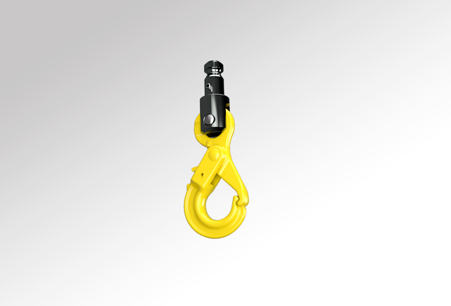 Safety Hook – articulated with detent lock Safety Hook – articulated with detent lock